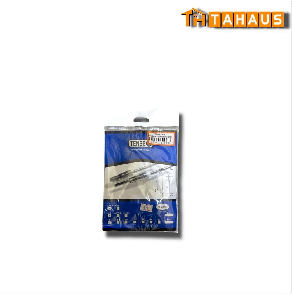 1MT KABLOLU TERMOKOUPLEV(Fe-CONST)