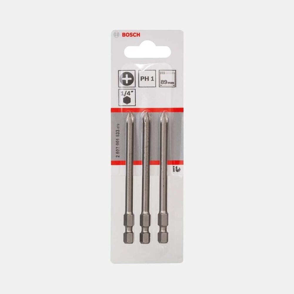 Bosch Extra Hard PH1 89 mm 3'lü