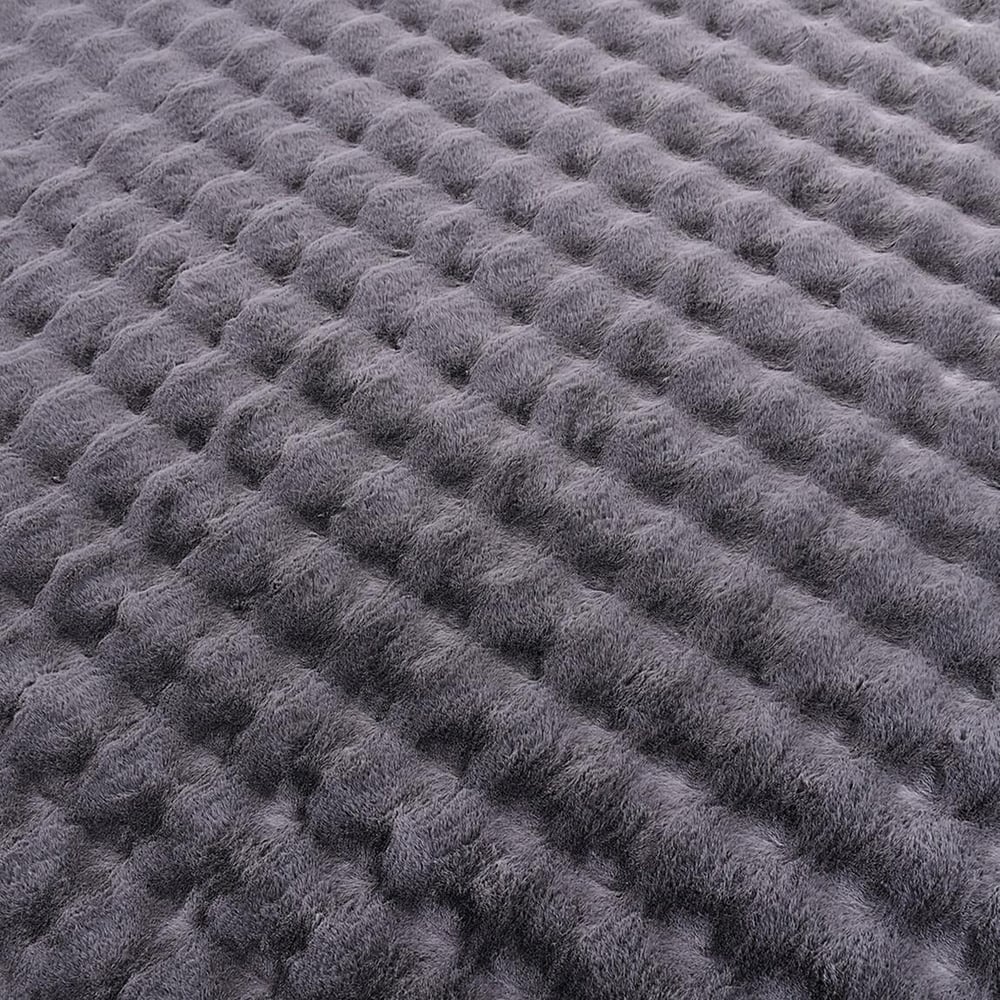 Crea Antrasit Mantar Post Ebatlı Halı 160x230 cm