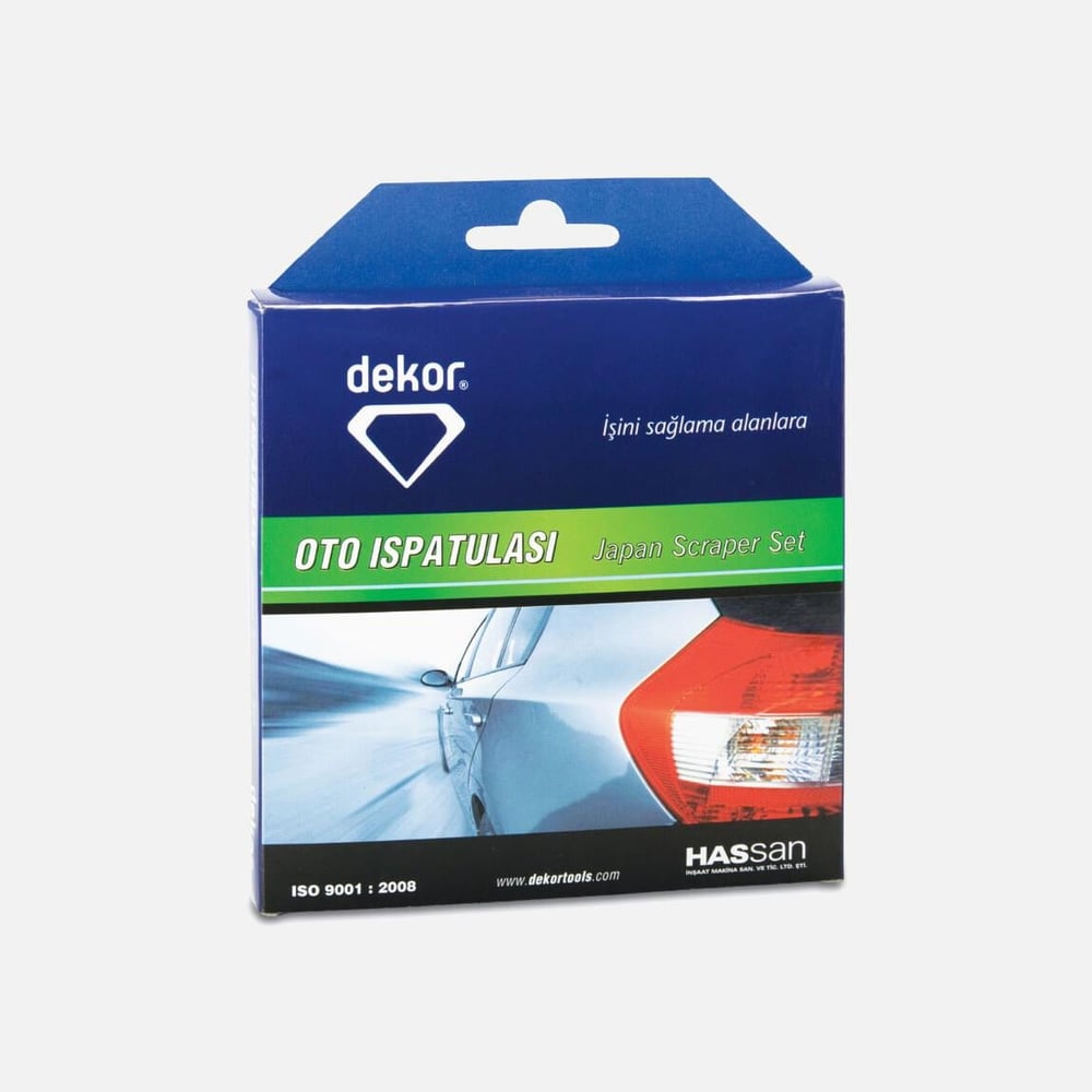 Dekor Oto Spatulası 4 adet