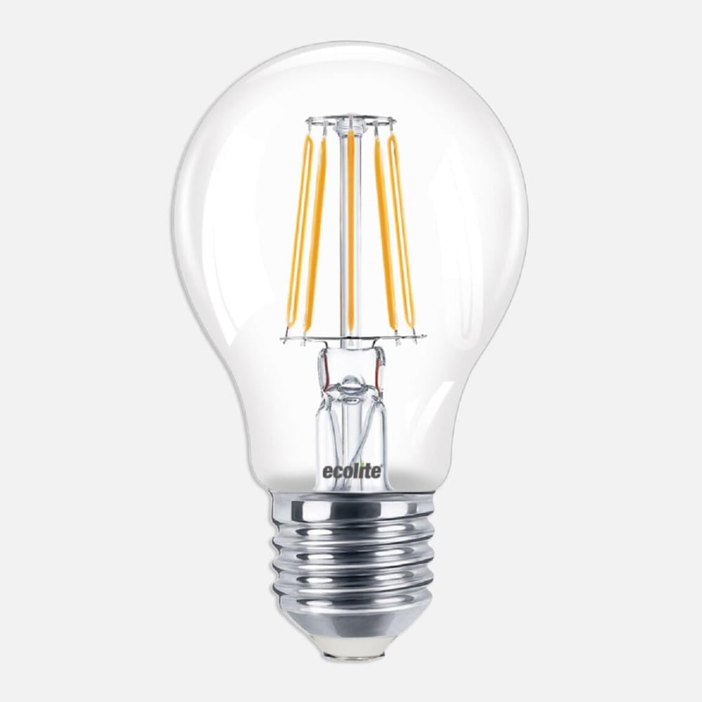 Ecolite Filament G35 6.5 W Sarı Klasik E27 Duy 2'li Led Ampul