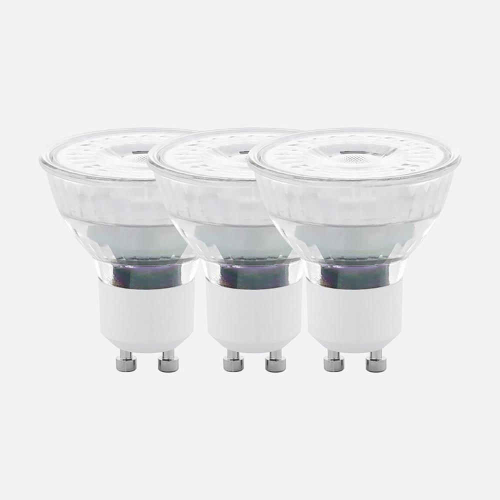 Eglo 5 W Beyaz Spot GU10 Duy 3’lü Led Ampul