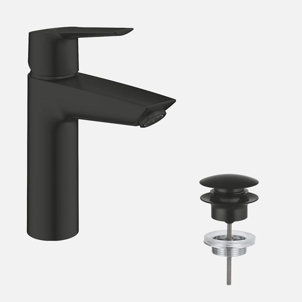 Grohe Start Siyah Büyük Lavabo Bataryası