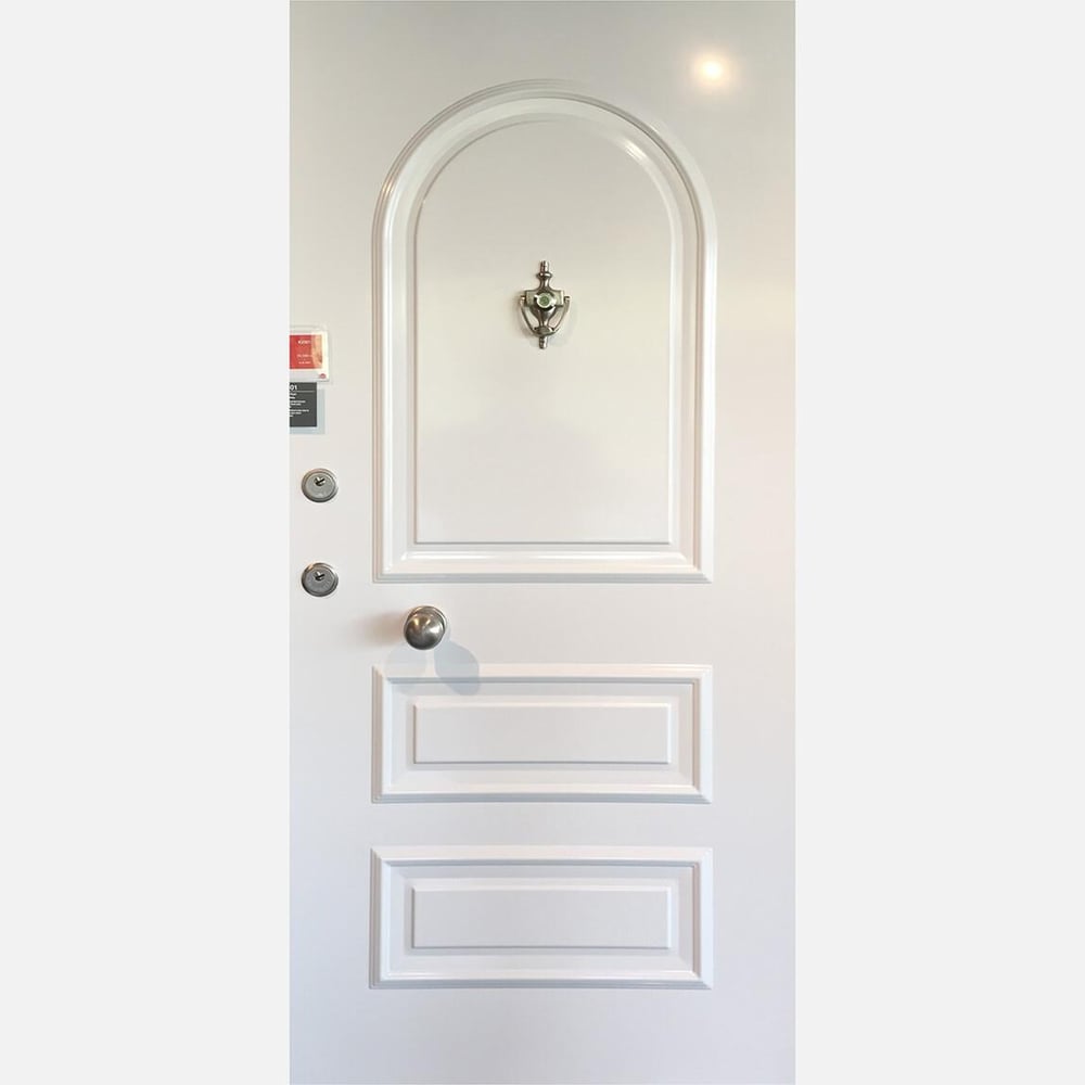 K 2301 Alüminyum Panel Kapı Beyaz