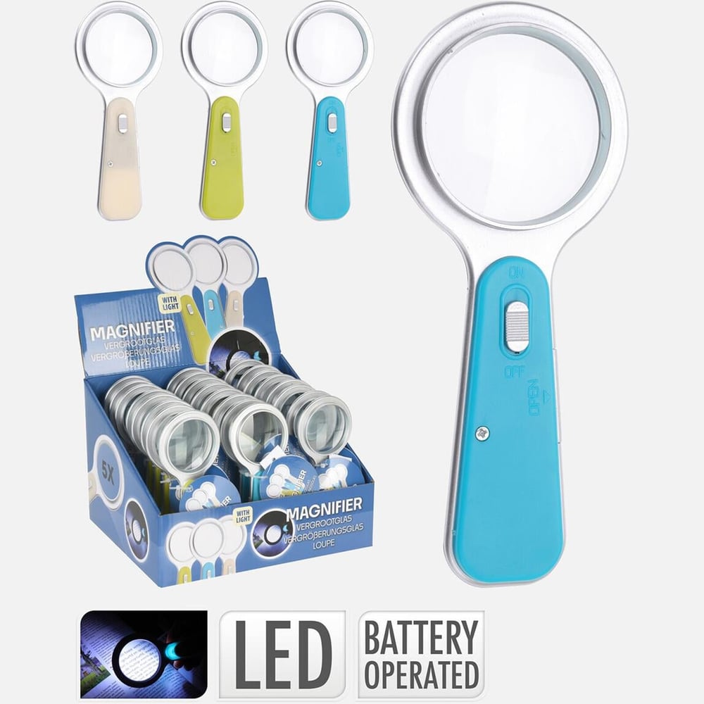 Led Işıklı Büyüteç
