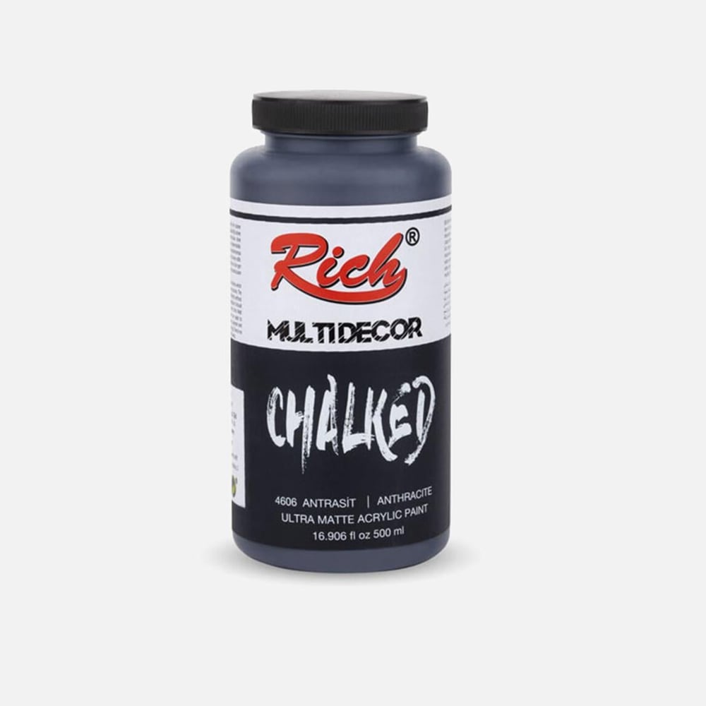 Multı Deco Chalk 500 cc Antras Mdc-500-09252