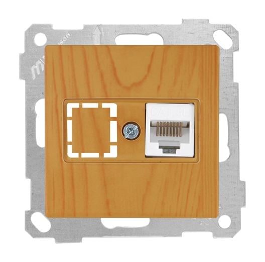 MUTLUSAN Candela Mek+Tuş Data Prizi 1*Rj45 (Cat5e)