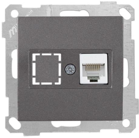 MUTLUSAN Candela Mek+Tuş Data Prizi 1*Rj45 (Cat5e)