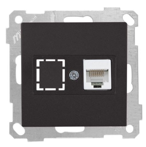 MUTLUSAN Candela Mek+Tuş Data Prizi 1*Rj45 (Cat5e)