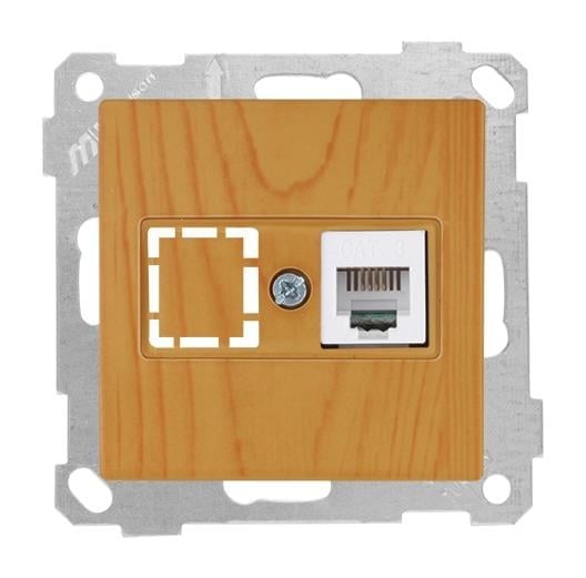 MUTLUSAN Candela Mek+Tuş Telefon Prizi 1Xrj12 (Cat3)