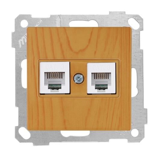MUTLUSAN Candela Mek+Tuş Telefon Prizi 2Xrj12 (Cat3)
