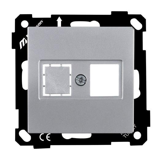 MUTLUSAN Mek+Tuş Data Prizi 1*Rj45 (Kon.süz)