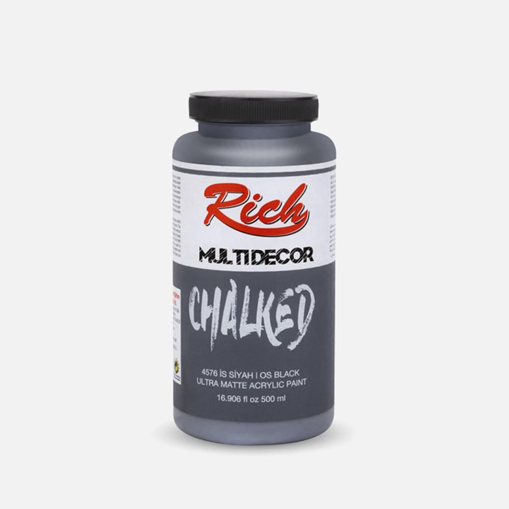 Rich Multi Decor Chalked İs Siyahı 500 cc
