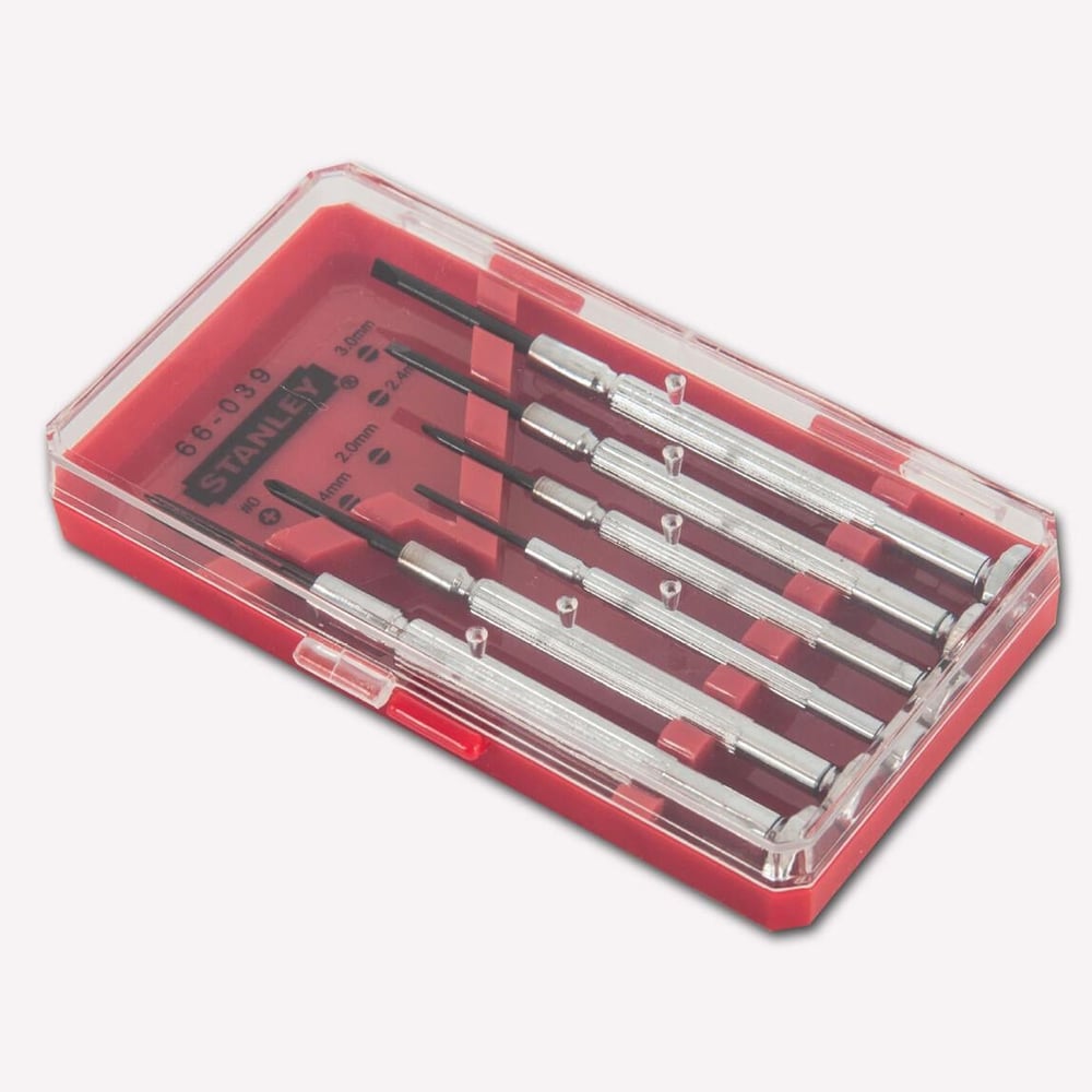 Stanley 1-66-039 6 Parça Saatçi Tornavida Takımı