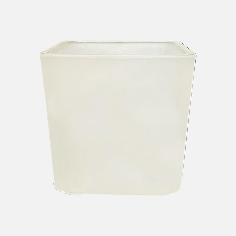 Tealight Cam Buzlu Mumluk