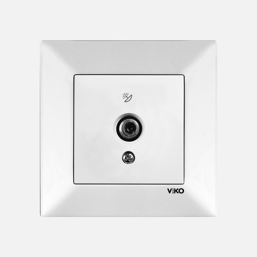 Viko Meridian Beyaz Tvsat Sonlu