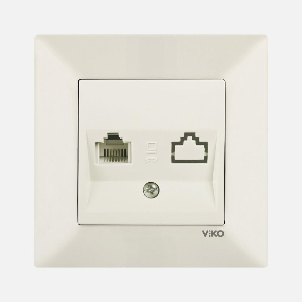 Viko Meridian Krem Data Numeris