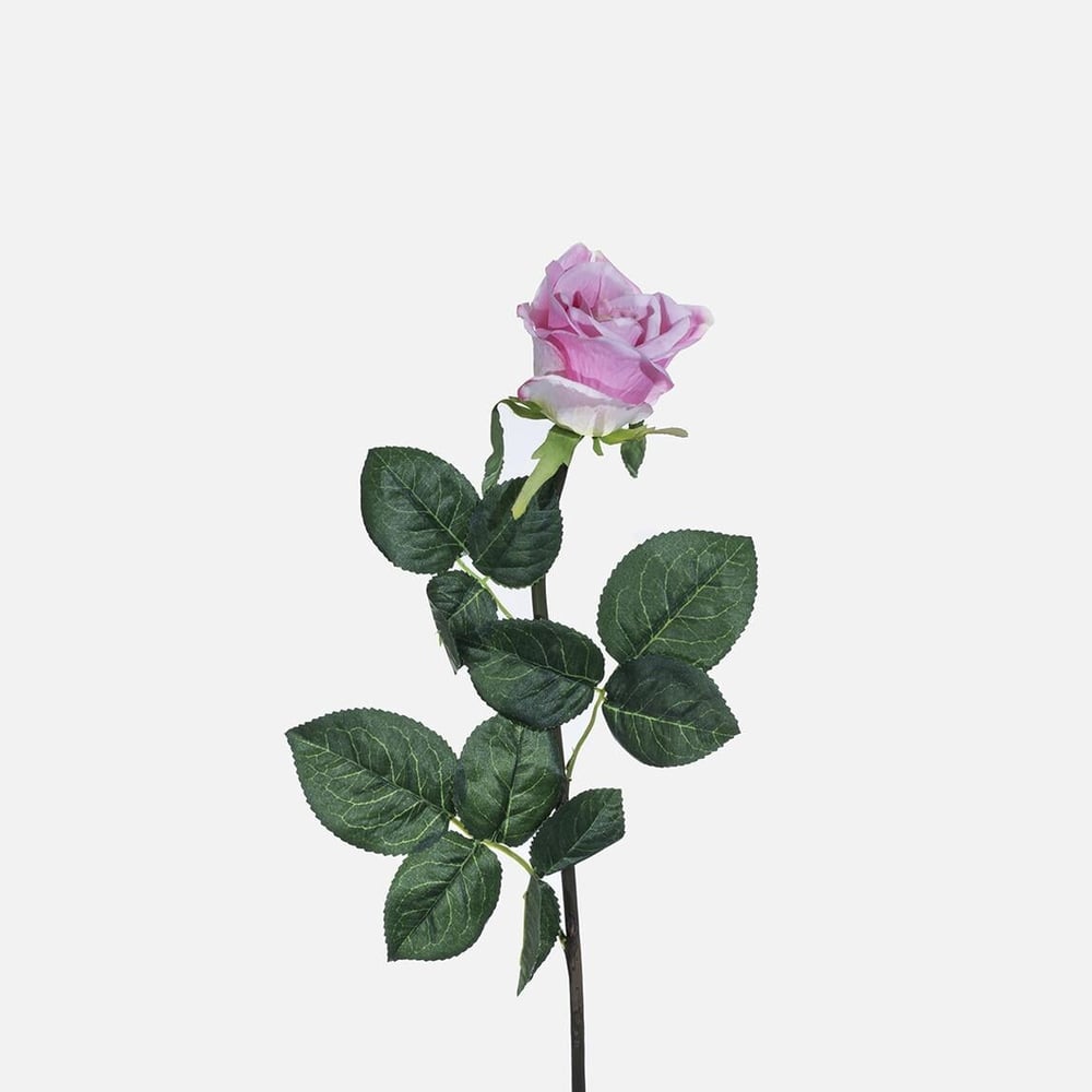 Yapay Tek Dal Gül Pembe 50cm