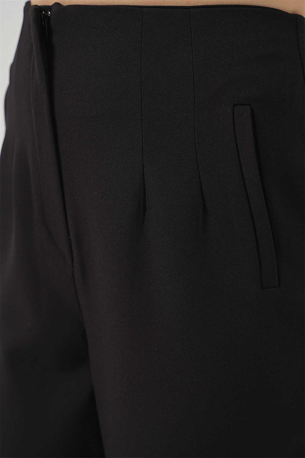 6650 Zara Model Kemersiz Poliviscon Pantolon