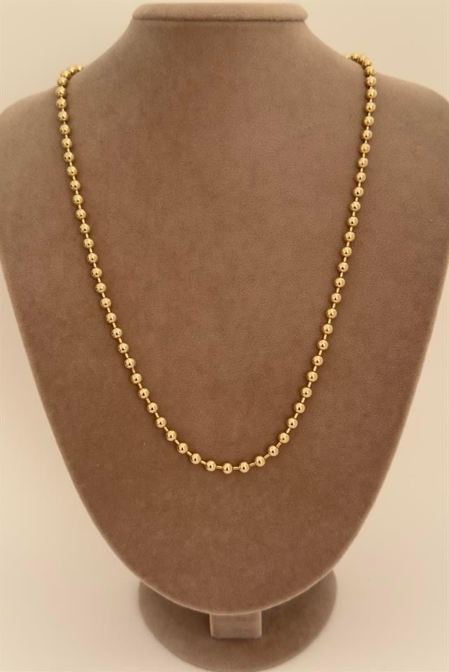 60 Cm Top Zincir Gold Vip Seri Kolye
