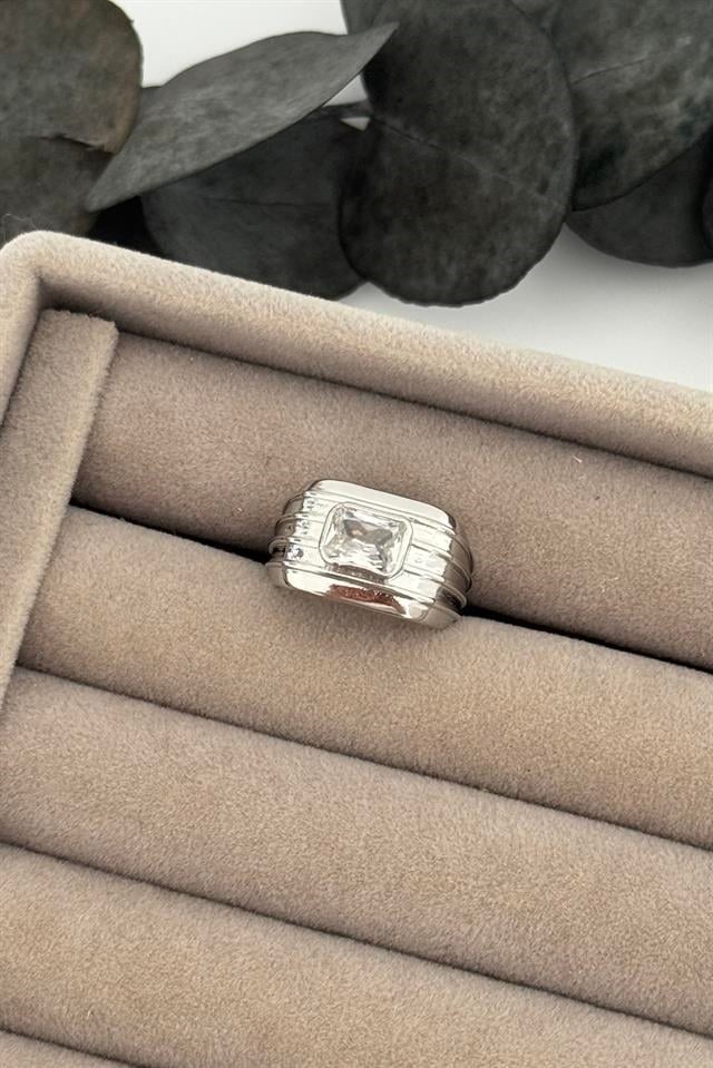 Glacier Silver Yüzük