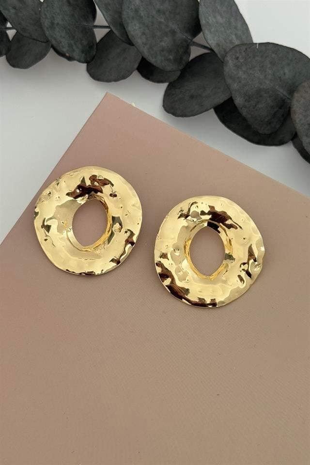 Halo Melt Gold Küpe