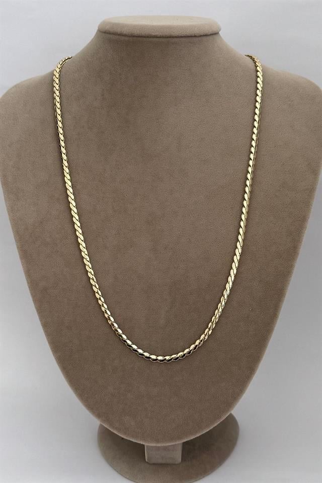 Hasır Zincir Vip Seri Kolye 60 CM
