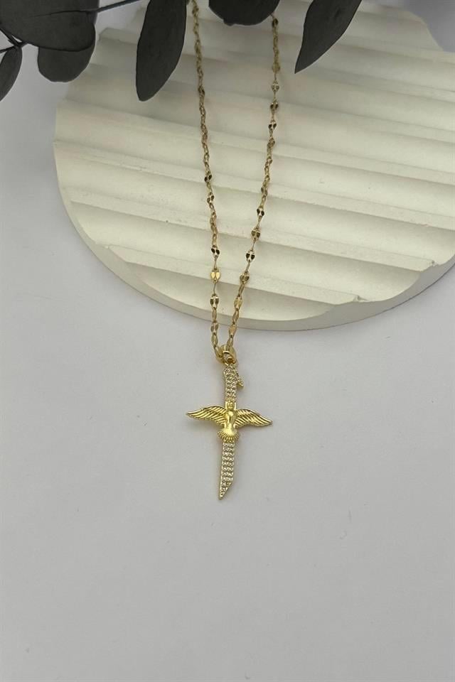Sword Gold Kolye