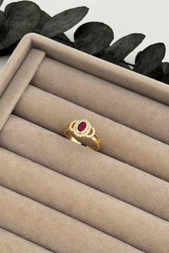 Vintage Muse Bordo Yüzük