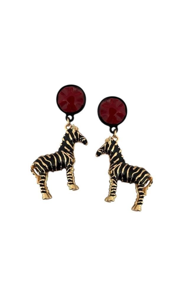 Zebra Küpe