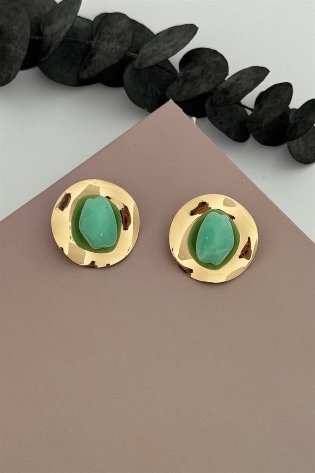 Zovira Mint Küpe