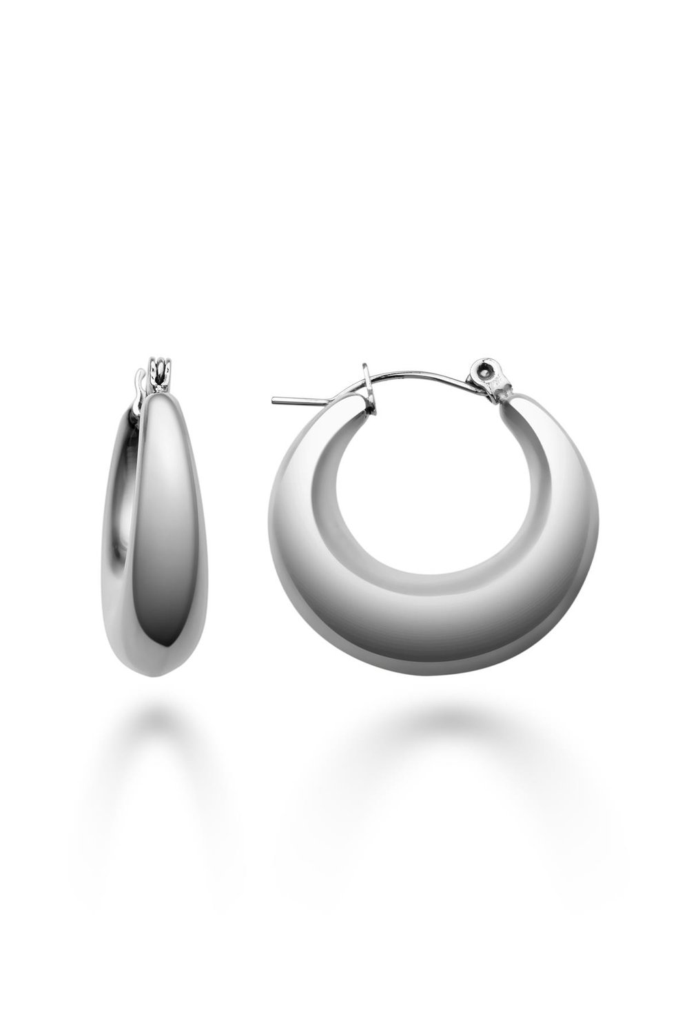 Bony Silver Küpe