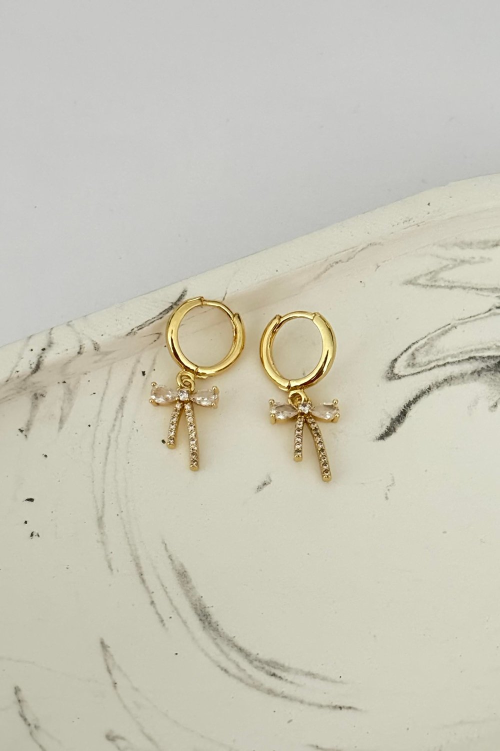 Fiyonk Gold Küpe