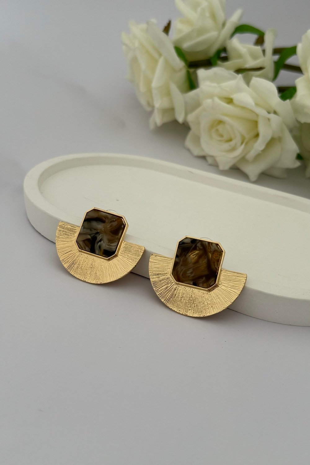 Leo Gold Küpe