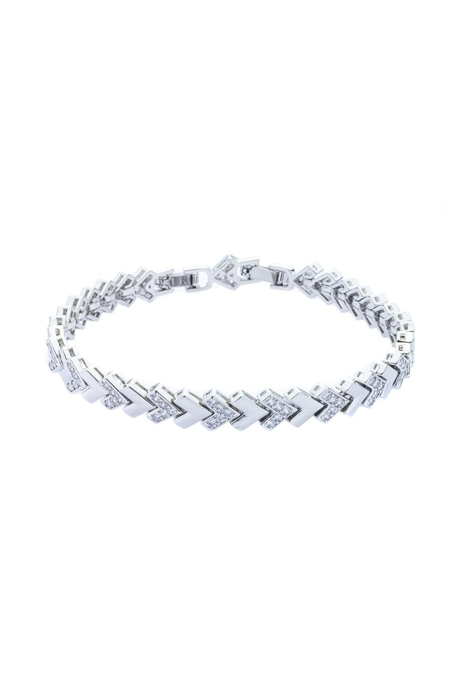 Target Silver Bileklik