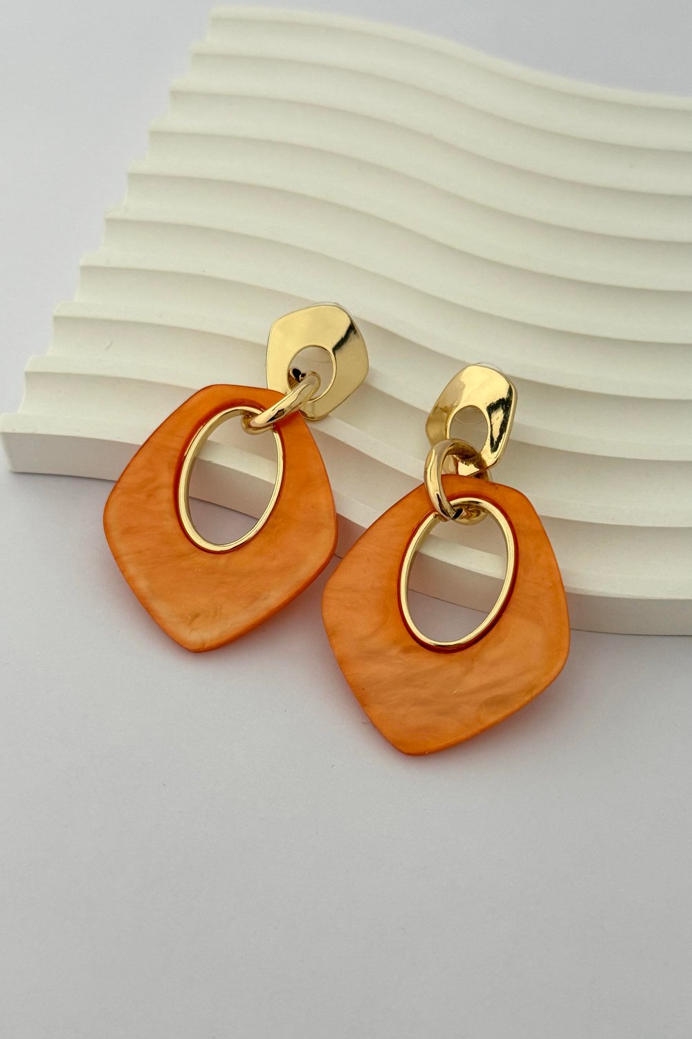 Wild Orange Küpe