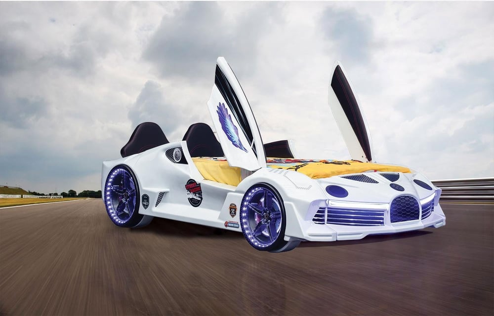 MOON AERO PREMIUM ARABA YATAK KARYOLA BEYAZ