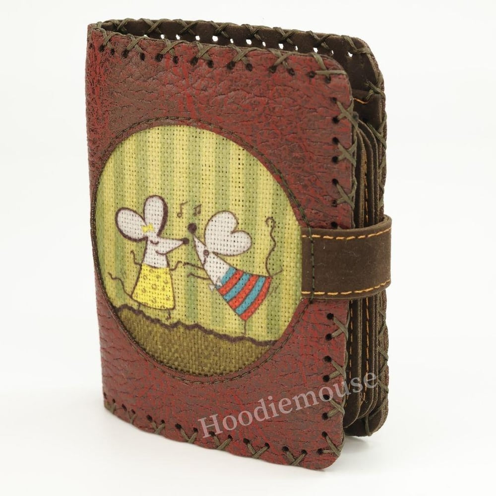 Dans Eden Fare Figürlü Küçük Cüzdan Etnik Bohem Retro Style - Bordo