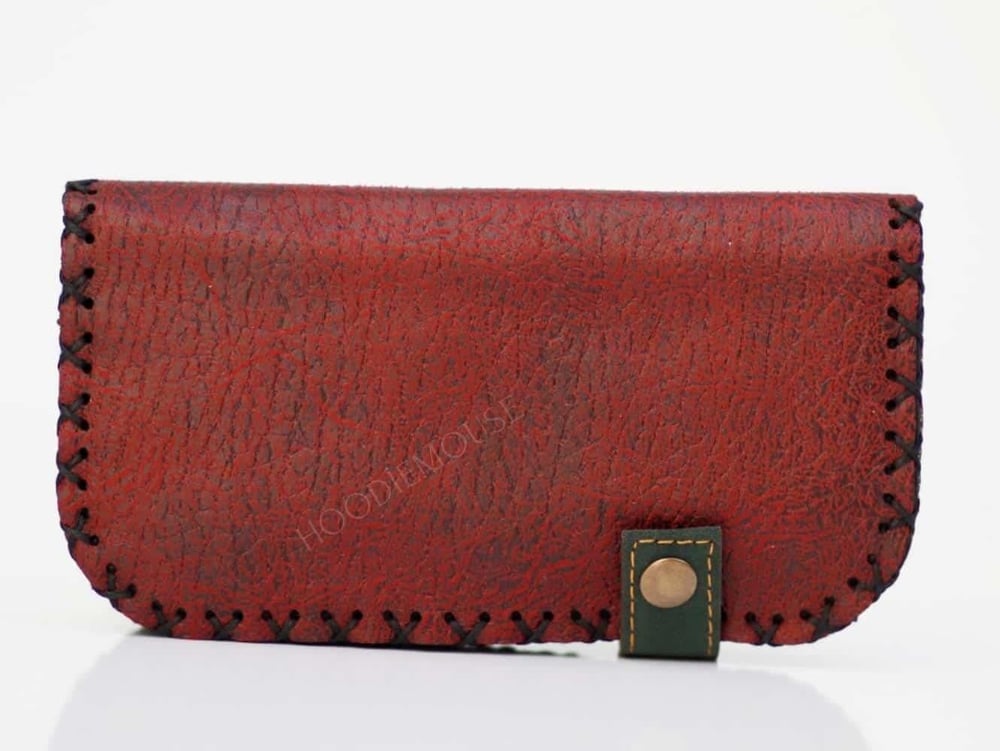 Frida Figürlü Büyük Cüzdan Etnik Bohem Retro Vintage Style - BORDO