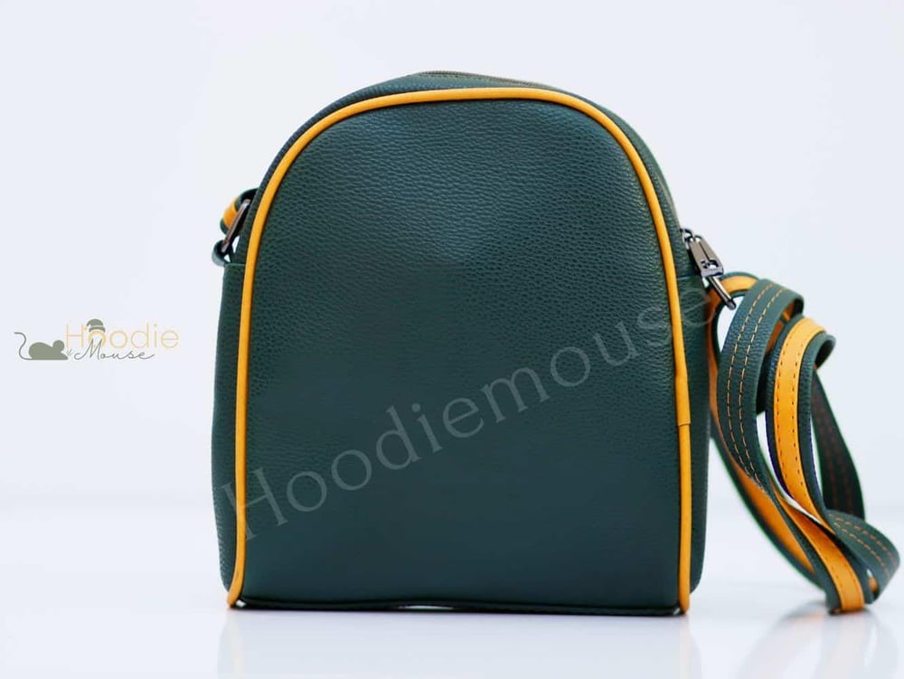 Kuş Figürlü Küçük Postacı Omuz Çantası Etnik Bohem Style - Yesil