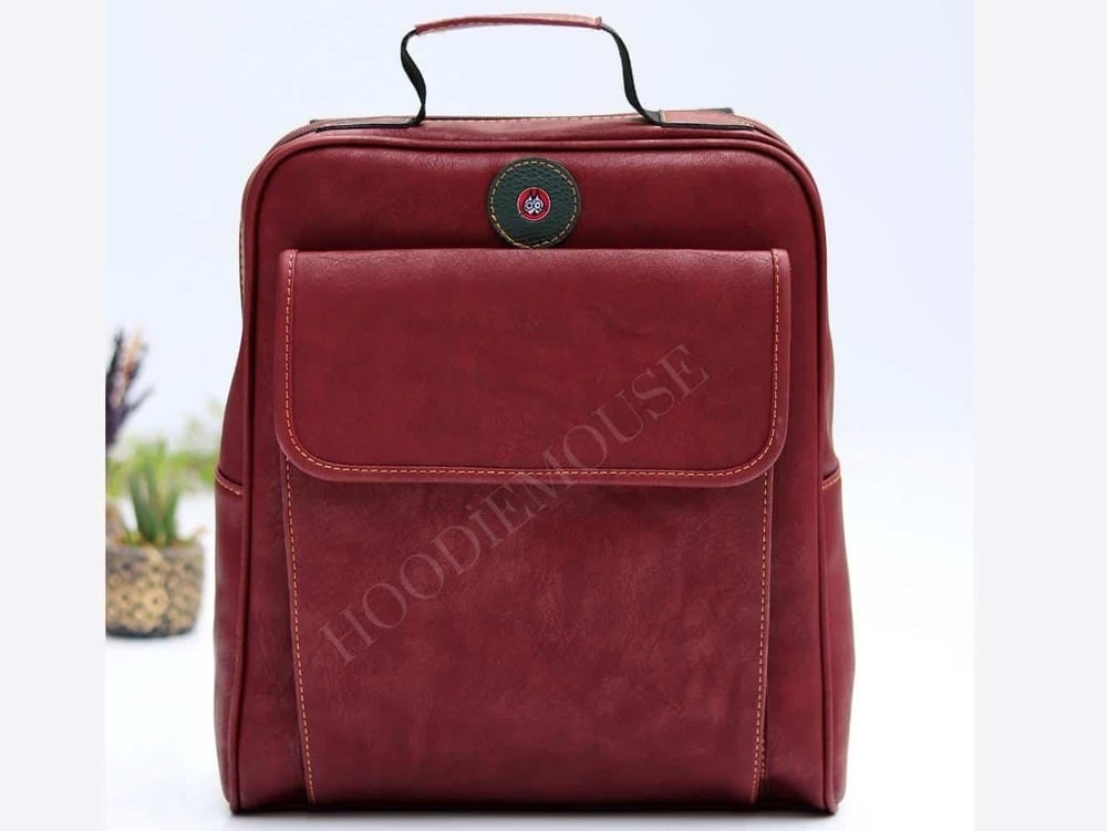 Sade Desen Unisex Canta Hem Sırt Hem Capraz Hem Elde Etnik Bohem Style - BORDO