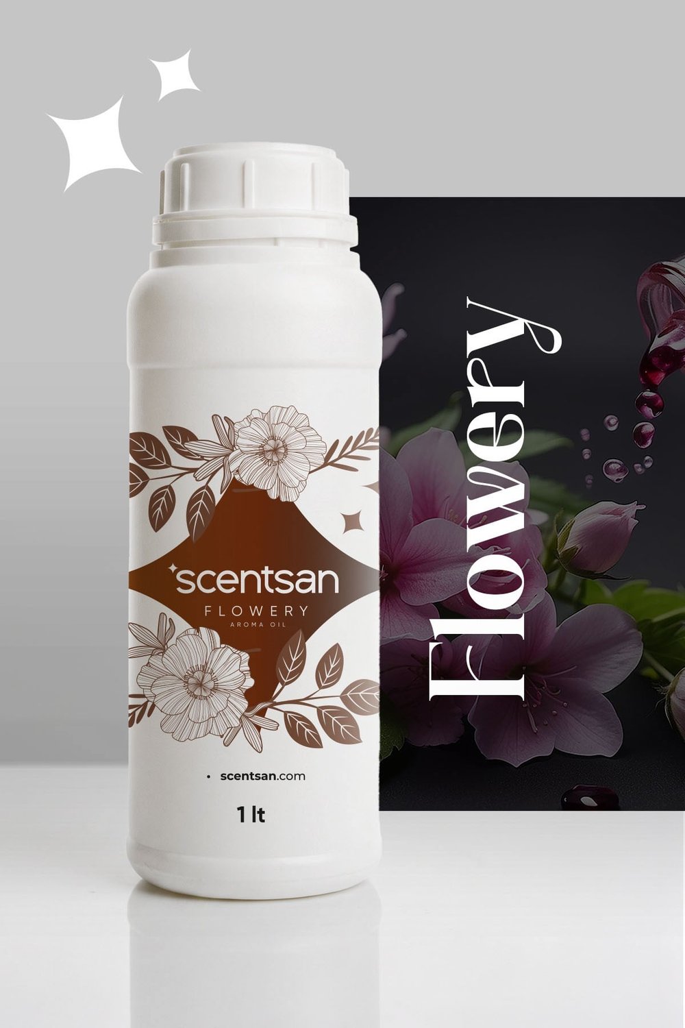 Flowery Koku Makinesi Esansı 1 Litre