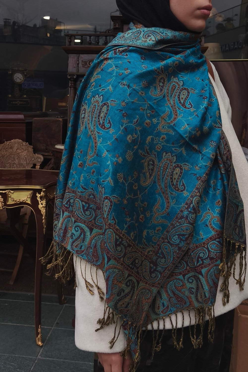 Safir Pashmina Şal