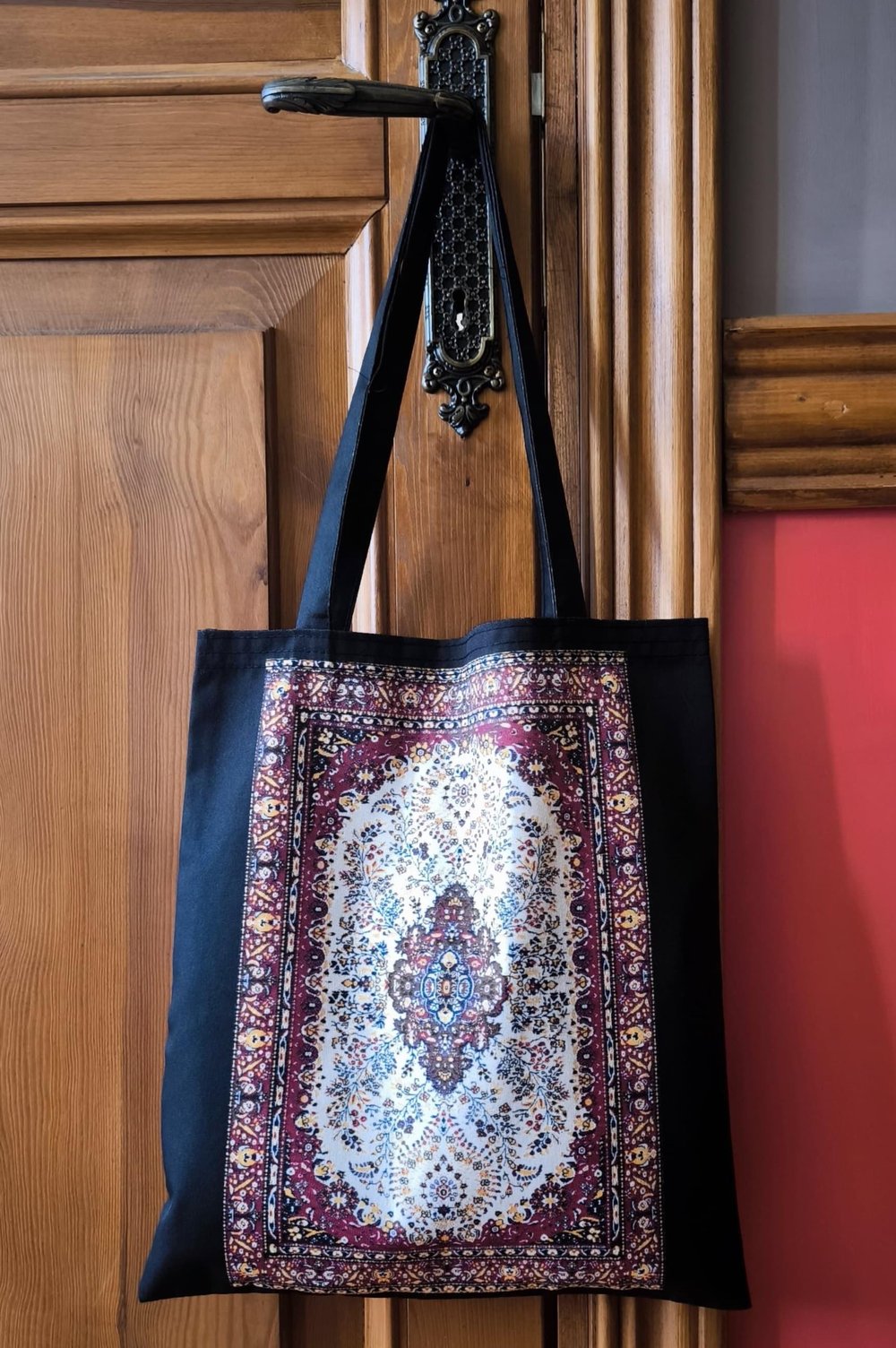 Soft Kilim Desen Baskılı 190 gram Bez Çanta Modelleri (35x40 cm)