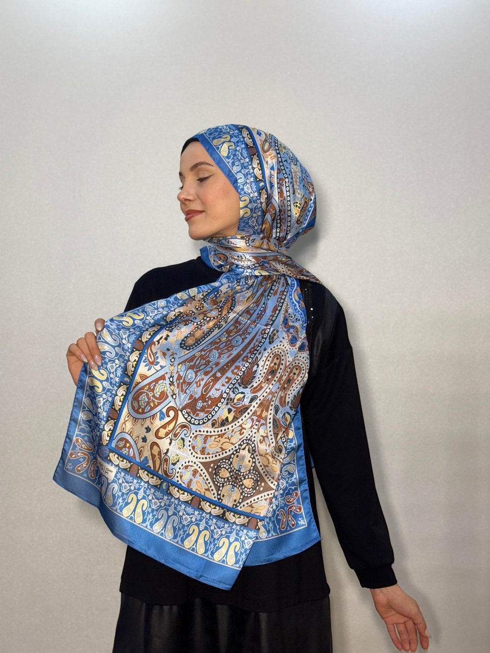 ETRO DESEN VUAL İPEK ŞAL