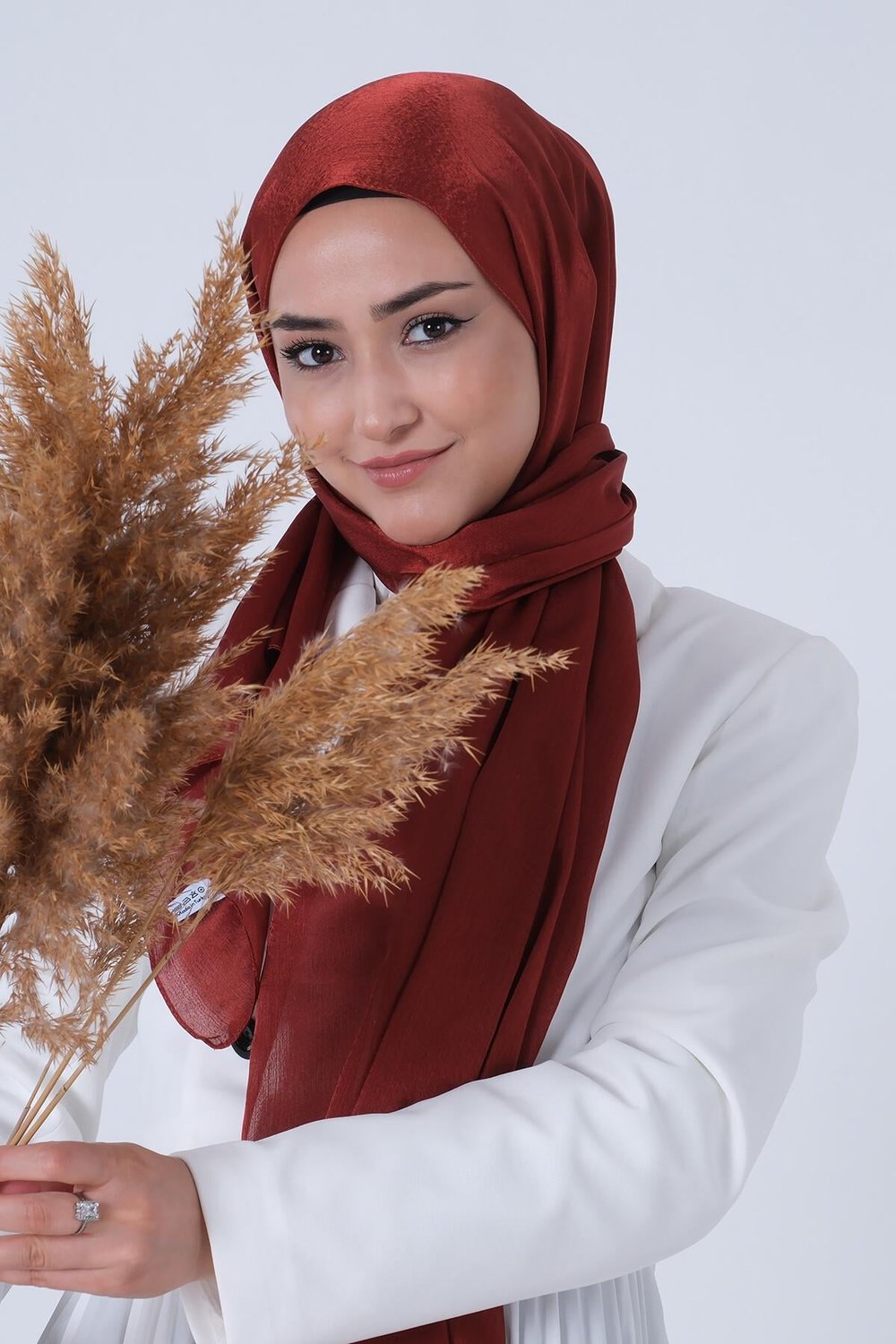 Harem Scarf Janjan Şal Kiremit