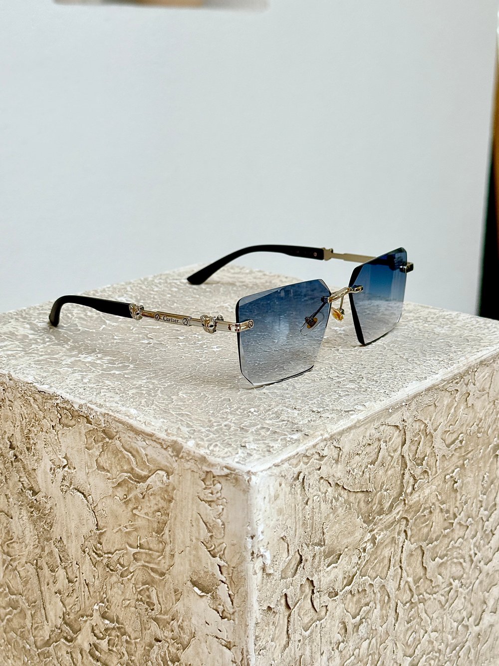 BRILL - Silver/Blue UV-400 Korumalı Güneş Gözlüğü