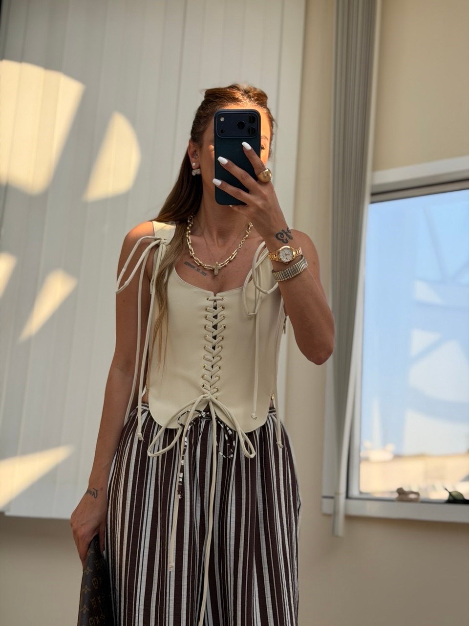 Kuşgözü Bagcık Detaylı Korse Taş
