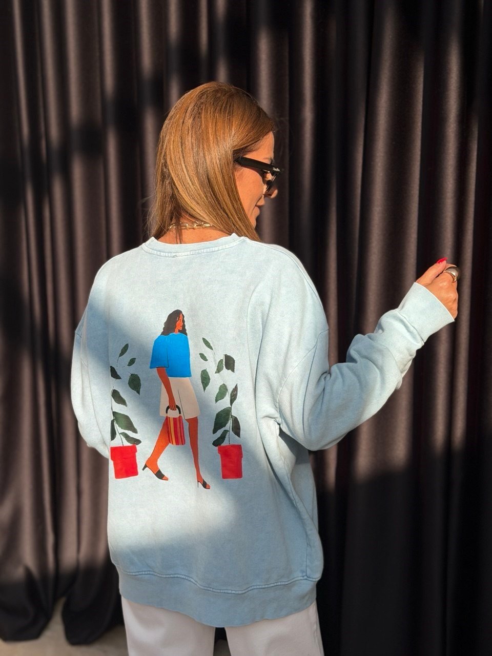 Marka Model Sweat Mavi