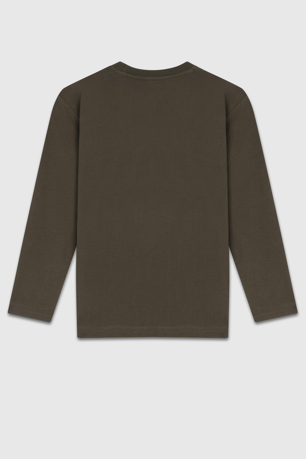 Benetton Erkek Çocuk Baskılı Sweatshirt 6-14 Yaş Haki